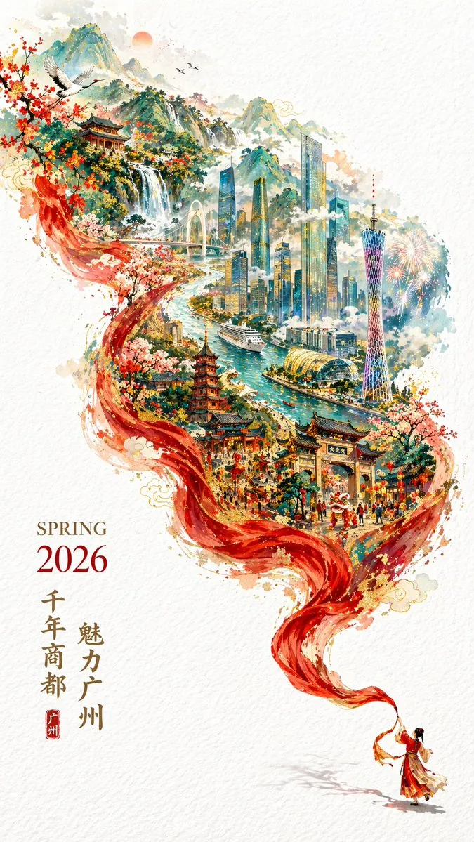 2026 Spring Guangzhou City Poster
